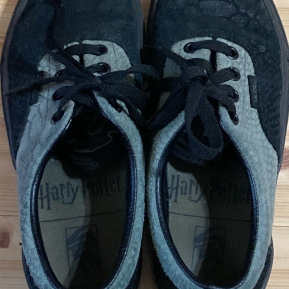 Vans x Harry Potter Slytherin Snake Print Sneakers Women’s 6 Men’s 4.5 - Picture 7 of 8